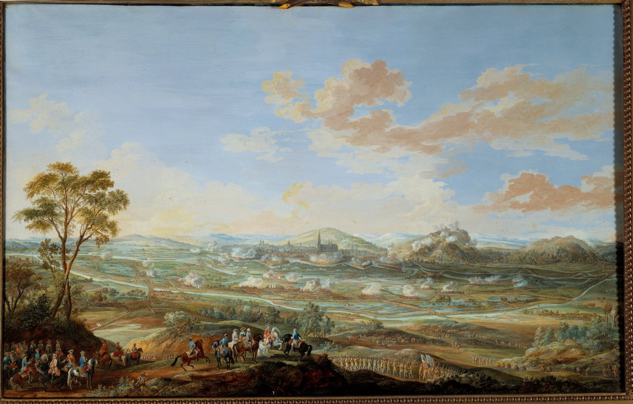 Österrikes tronföljdskriget av Louis Nicolas van Blarenberghe