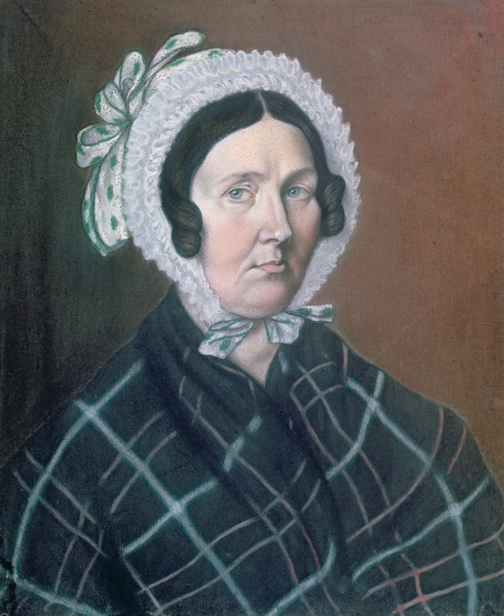 Jeanne Etiennette Pasteur (1793-1848) 1836 (pastell på papper) av Louis Pasteur