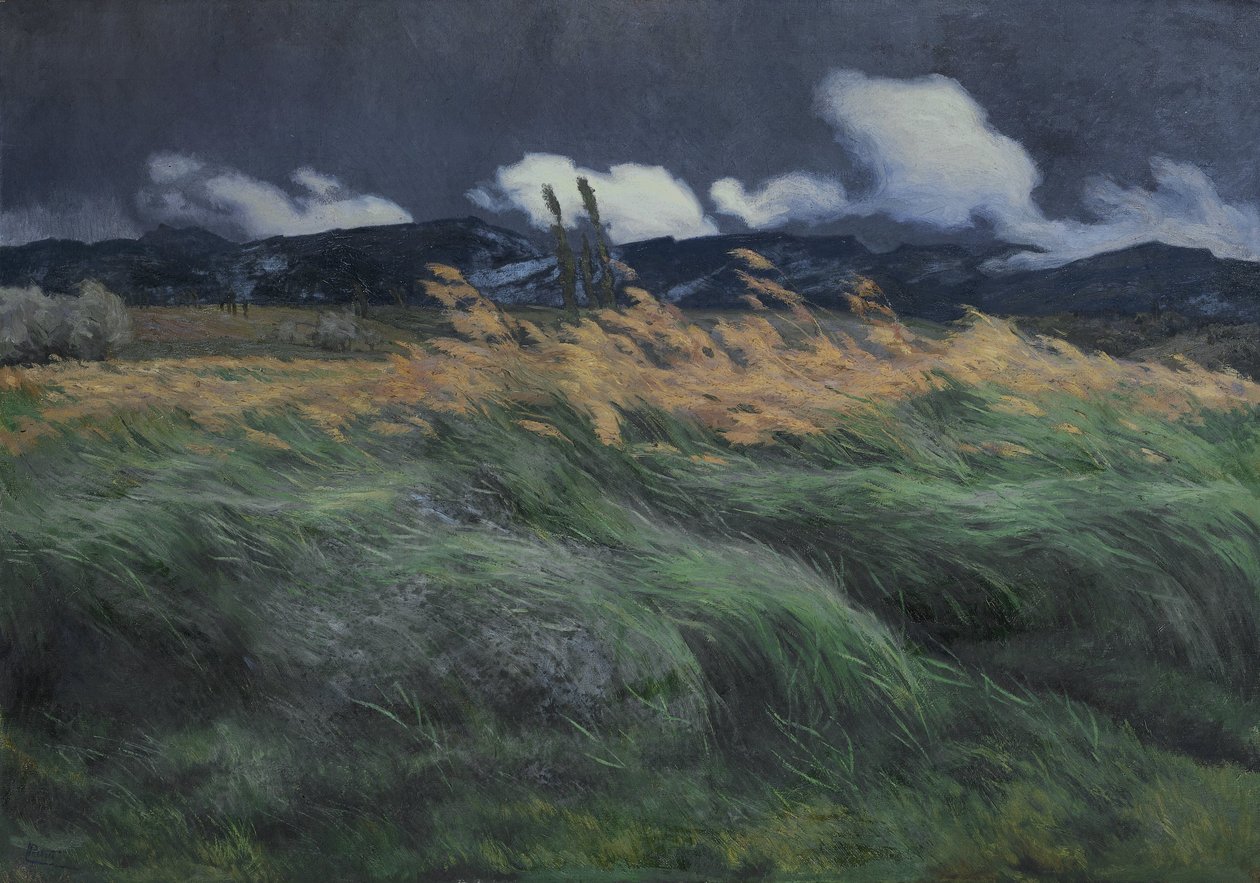 Landskap av Louis Patru (signed by artist)