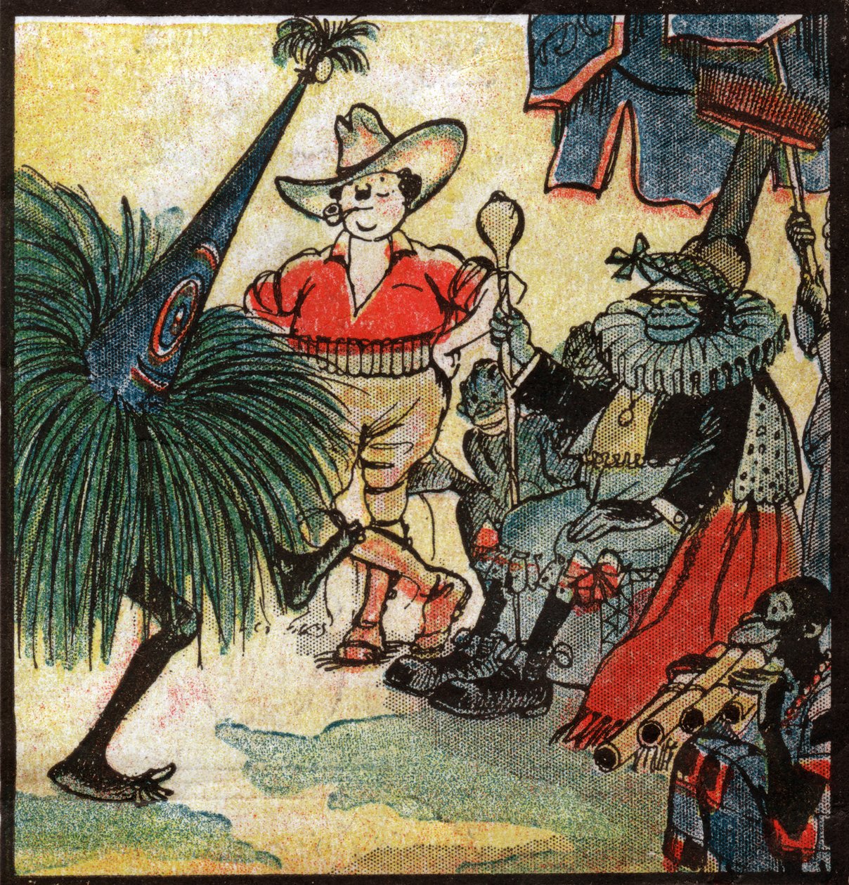 Nestor Fenleroc. (Illustration av Louis Peltier
