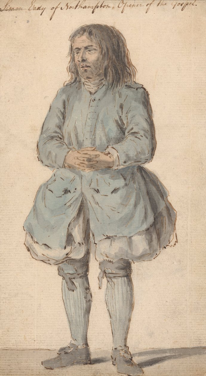 Simon Eady från Northhampton, öppnare av evangeliet av Louis Philippe Boitard