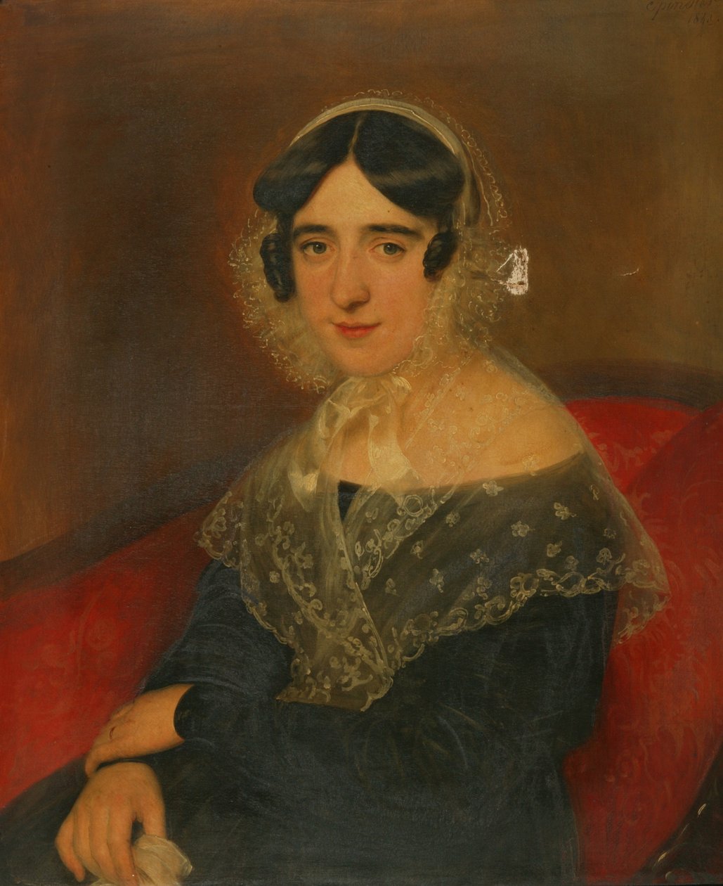 Eliza Crosfield av Louis Pierre Spindler