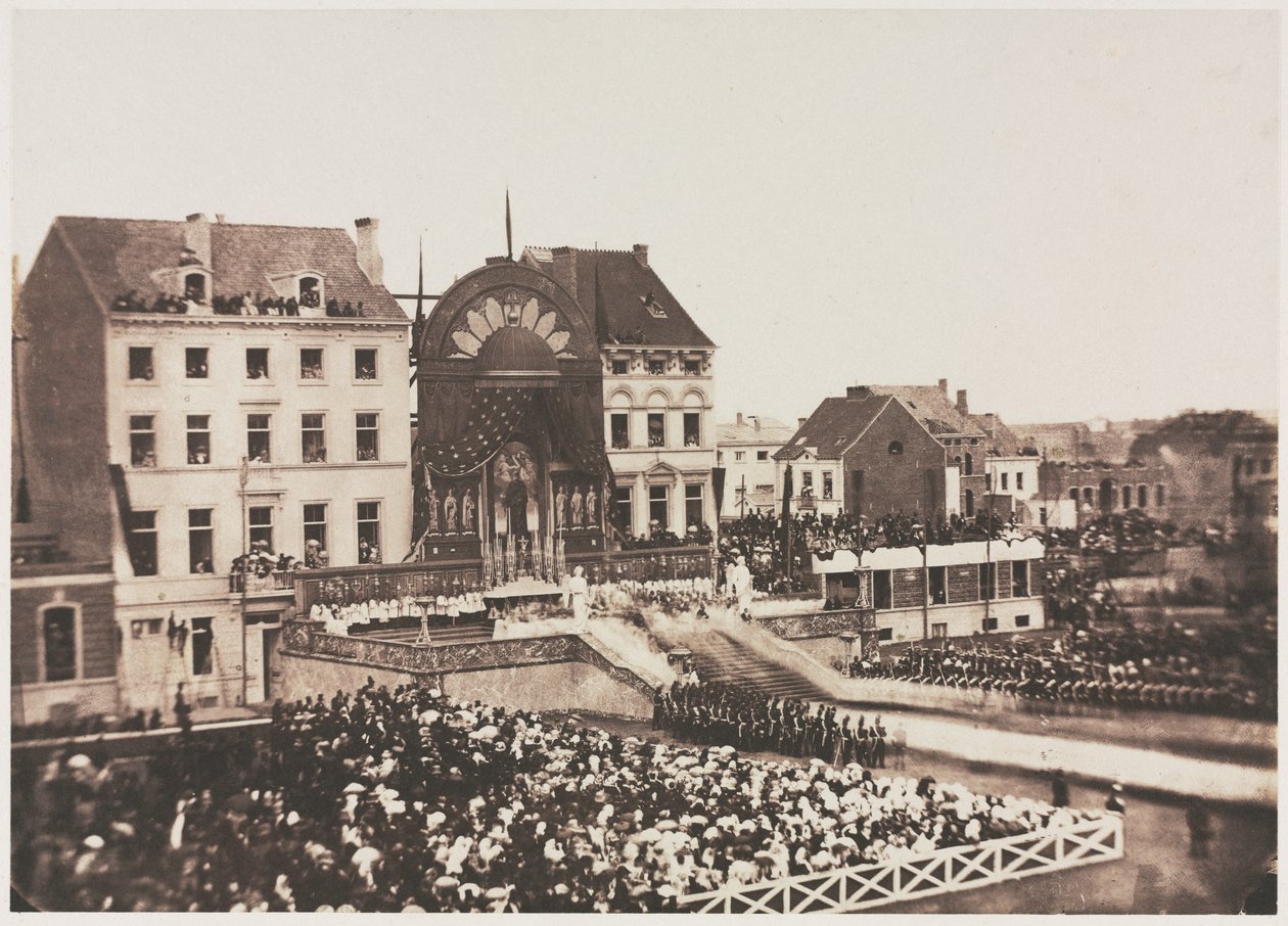 Untitled (Ceremony of Thanksgiving) av Louis Pierre Theophile Dubois de Nehaut