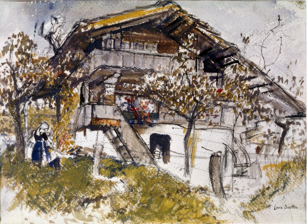 Det schweiziska huset av Louis Soutter