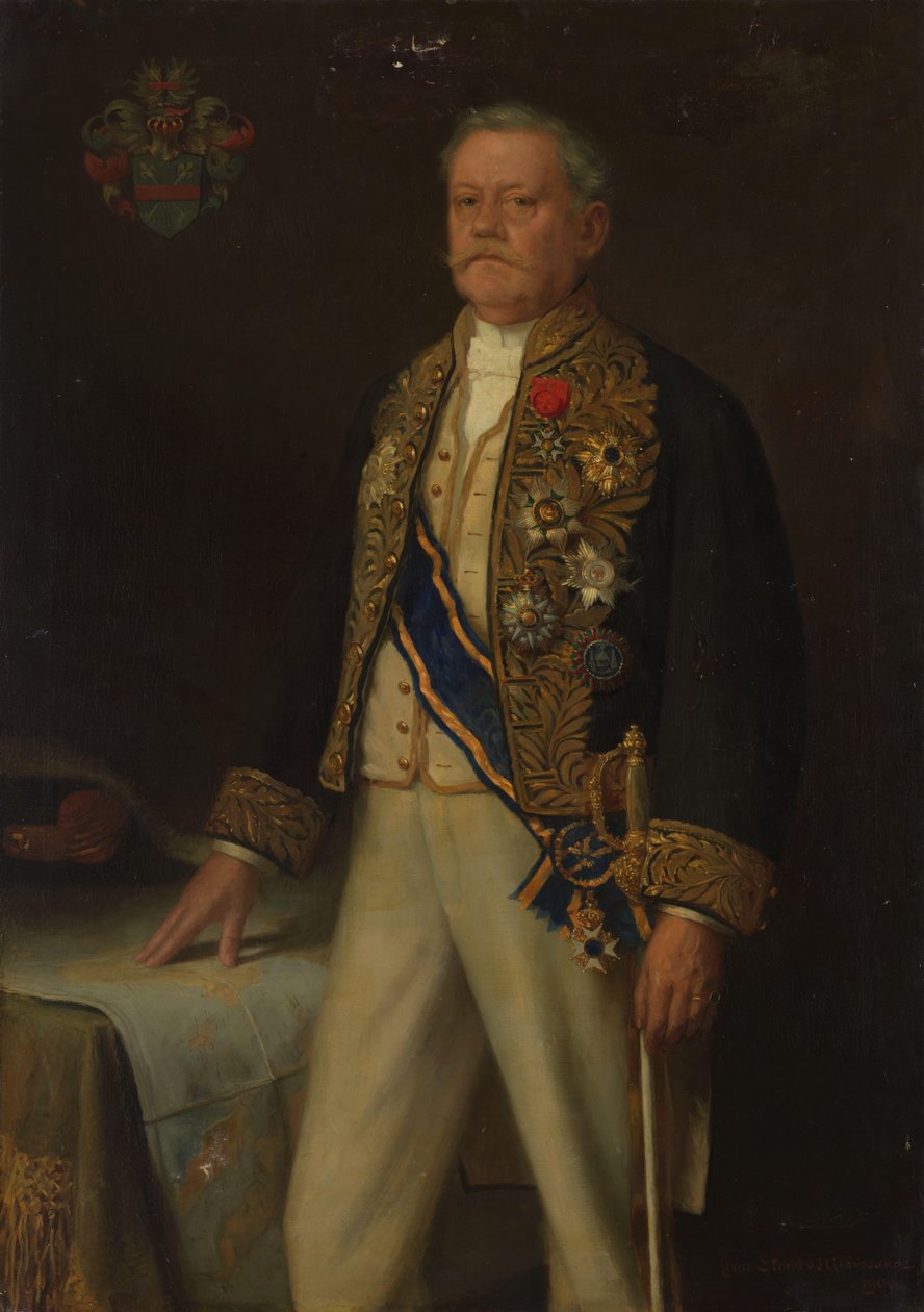 Carel Herman Aart van der Wijck (1840-1914). Generalguvernör (1893-99) av Louis Storm van 