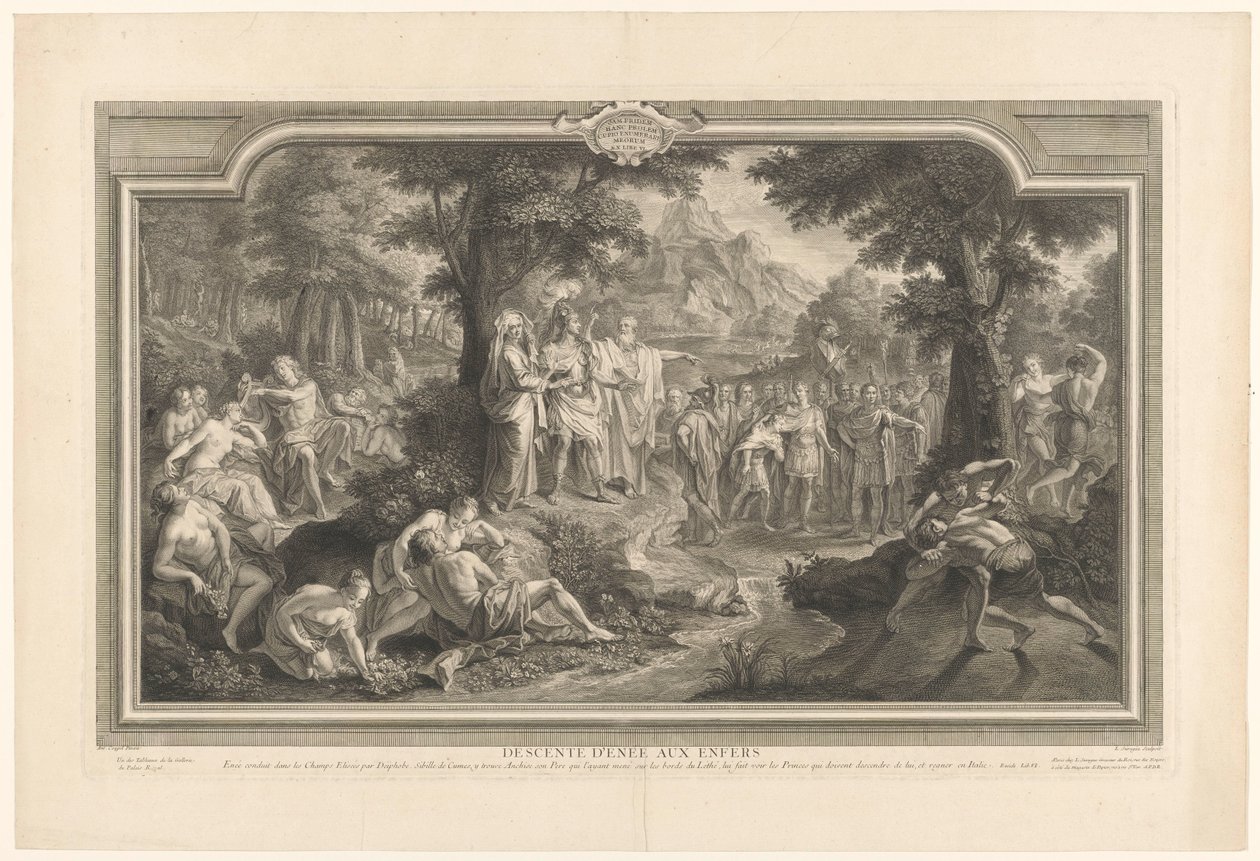 Aeneas nedstigning till underjorden Descente d
