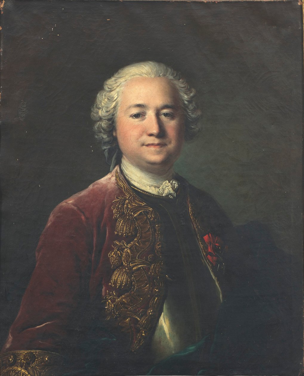 Porträtt av Jean-Nicolas Mégret de Sérilly (1702-1752) av Louis Tocqué