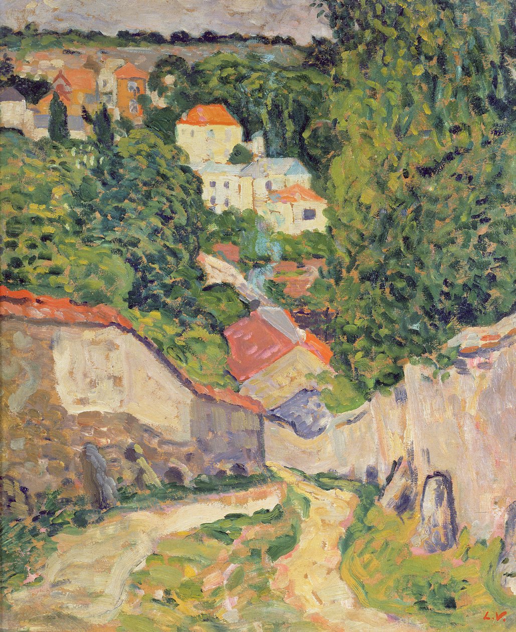 Vid ugnen av Louis Valtat