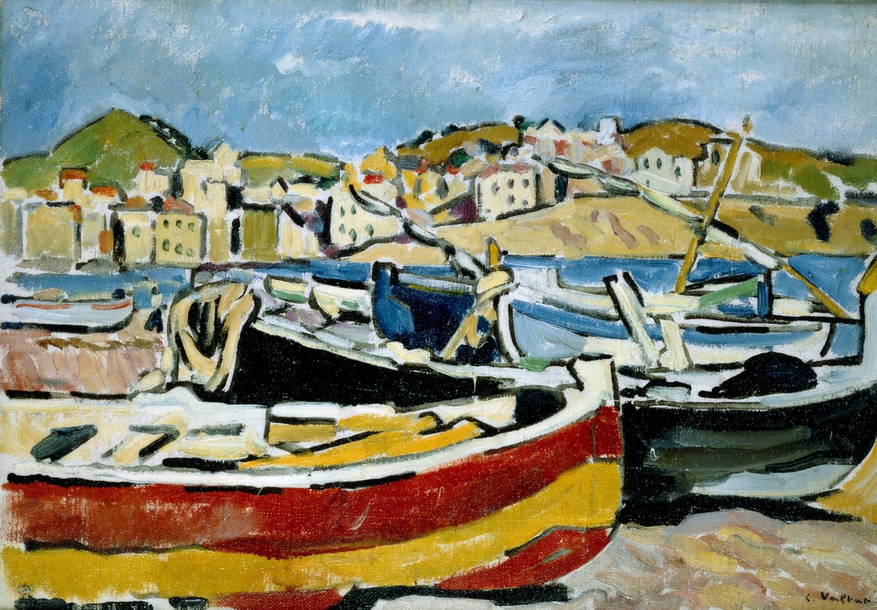 Medelhavshamn av Louis Valtat