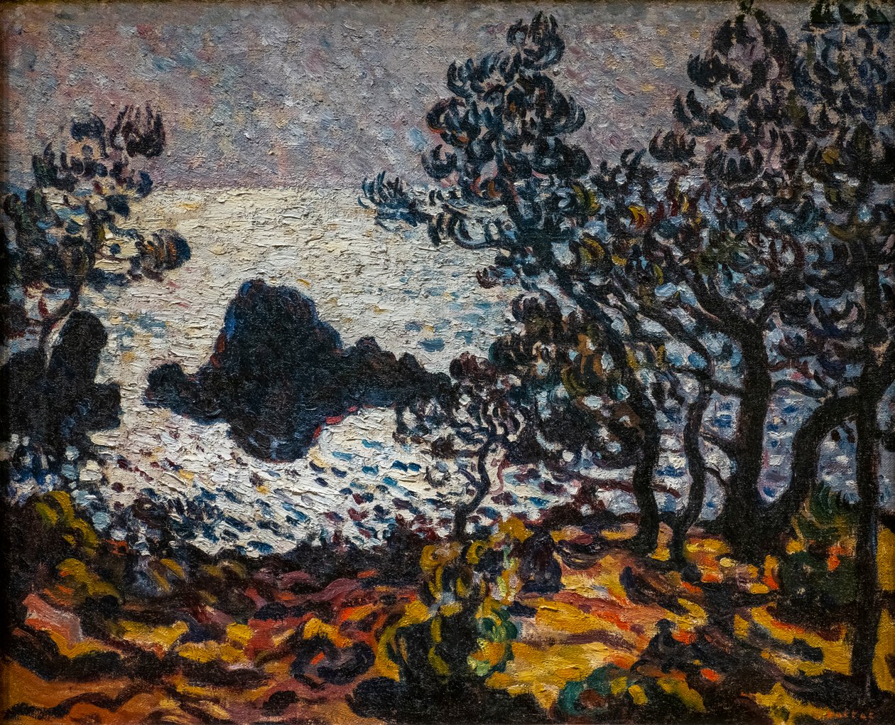 Havet vid Antheor av Louis Valtat
