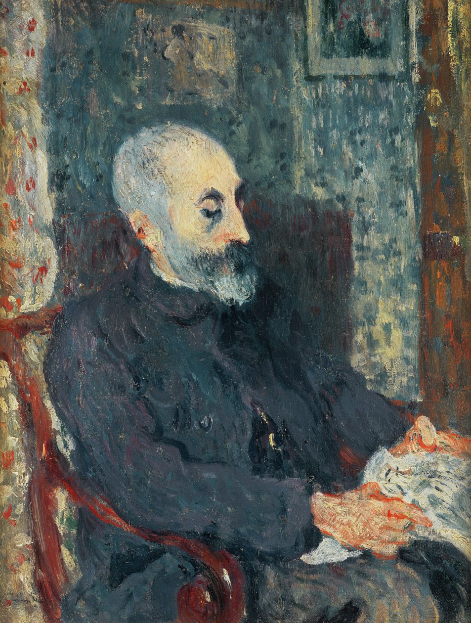 Skulptören Francois Valtat, farbror till Louis Valtat av Louis Valtat