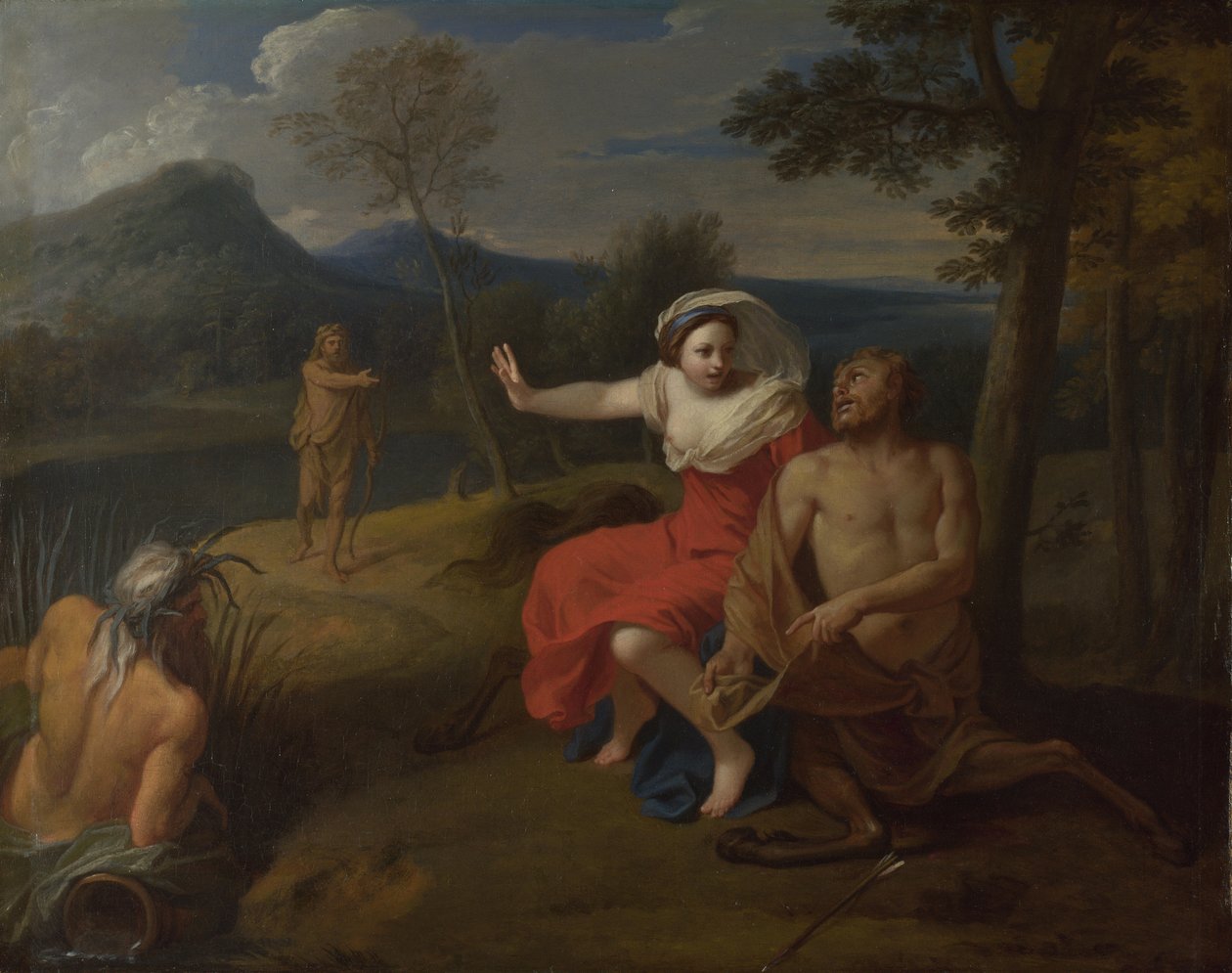 Nessus och Dejanira, ca 1705 av Louis de Boullogne the Younger