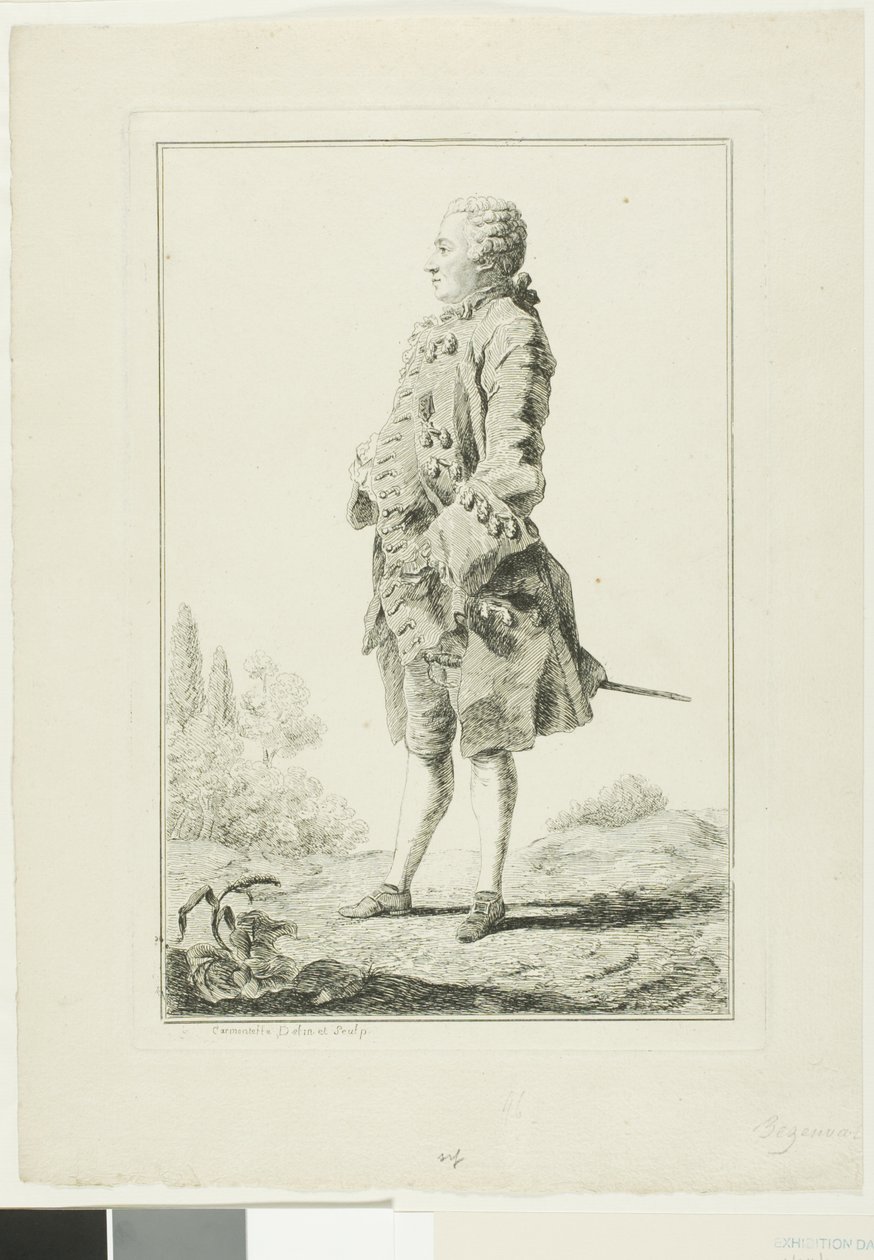 Peter Josef-Victor de Benseval av Louis de Carmontelle