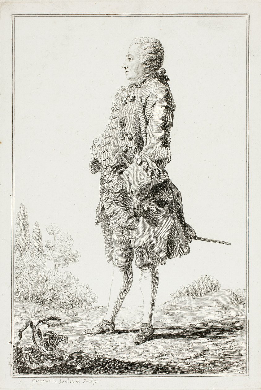 Baronen av Besenval av Louis de Carmontelle