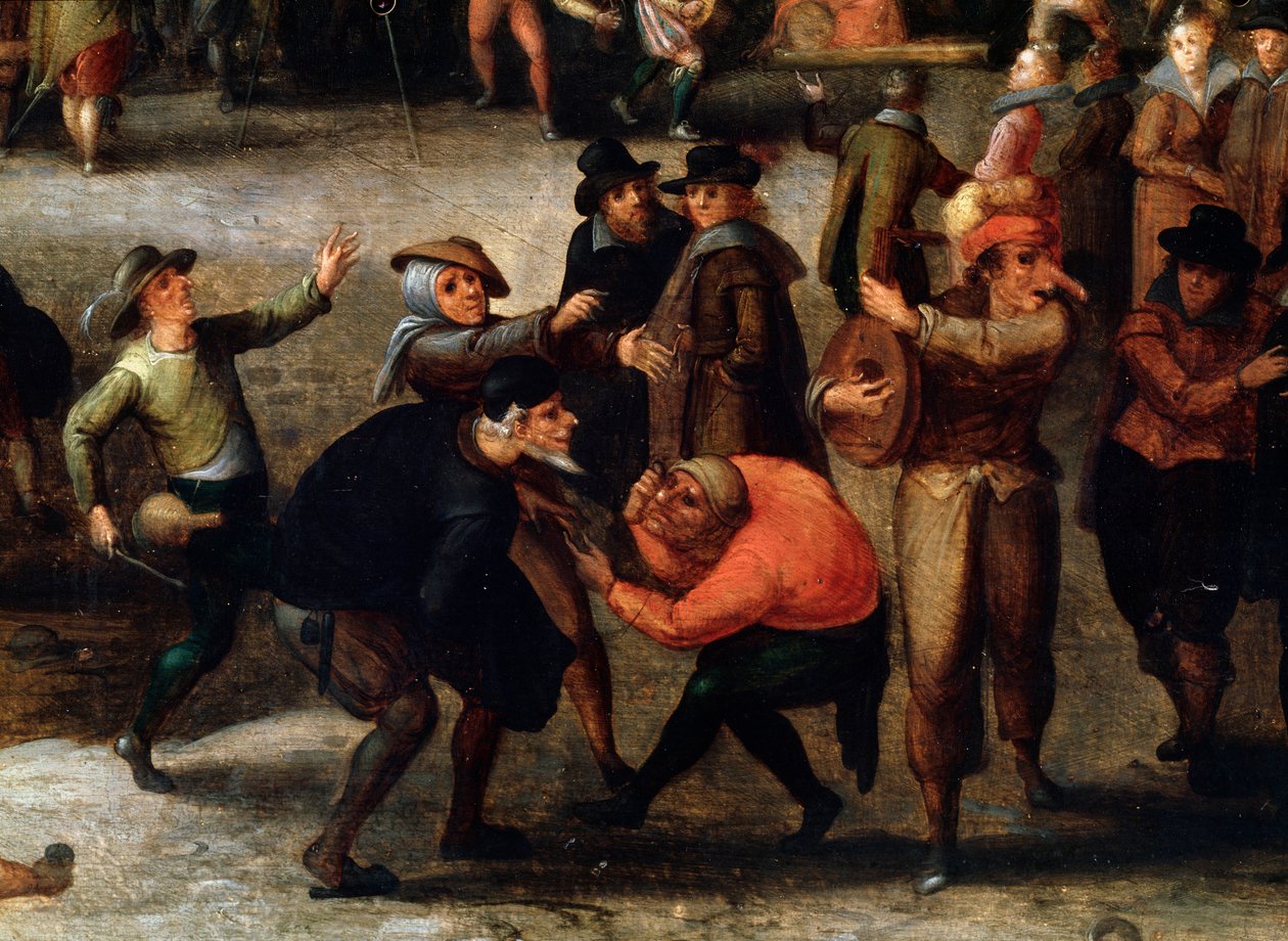 Karnevalsdetalj, tidigt 1600-tal av Louis de Caullery