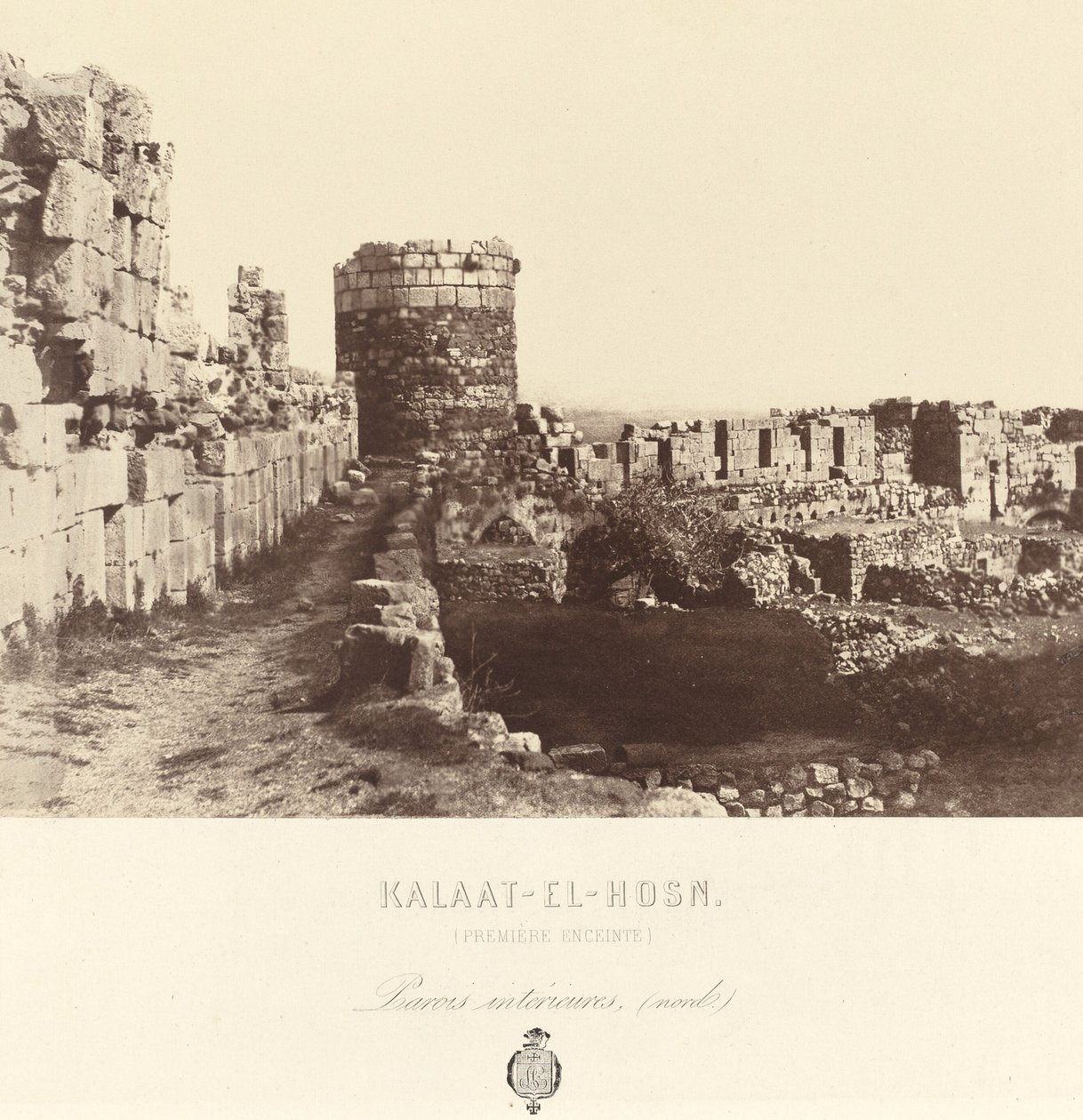 Kalaat el Hosn (Riddarnas slott, Syrien) av Louis de Clercq