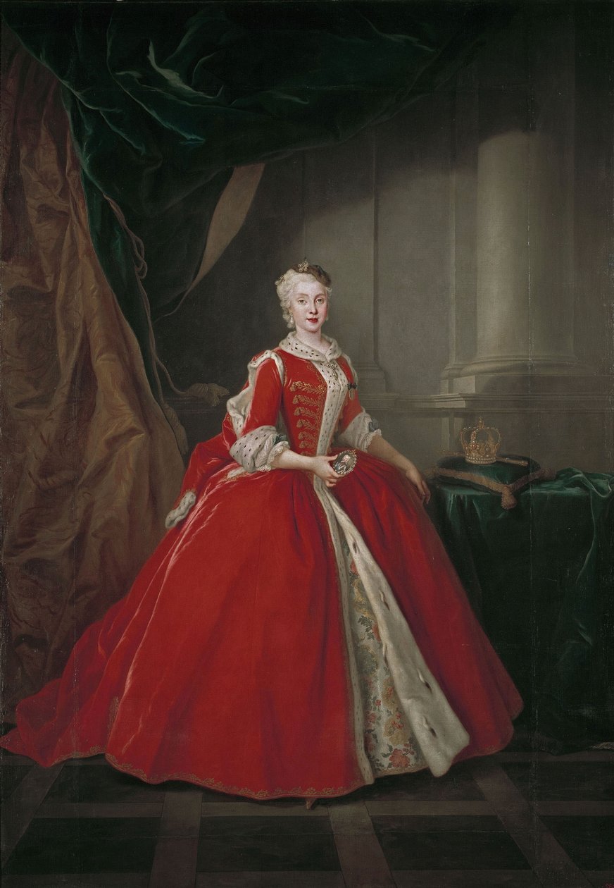 Maria Amalia av Sachsen av Louis de Silvestre