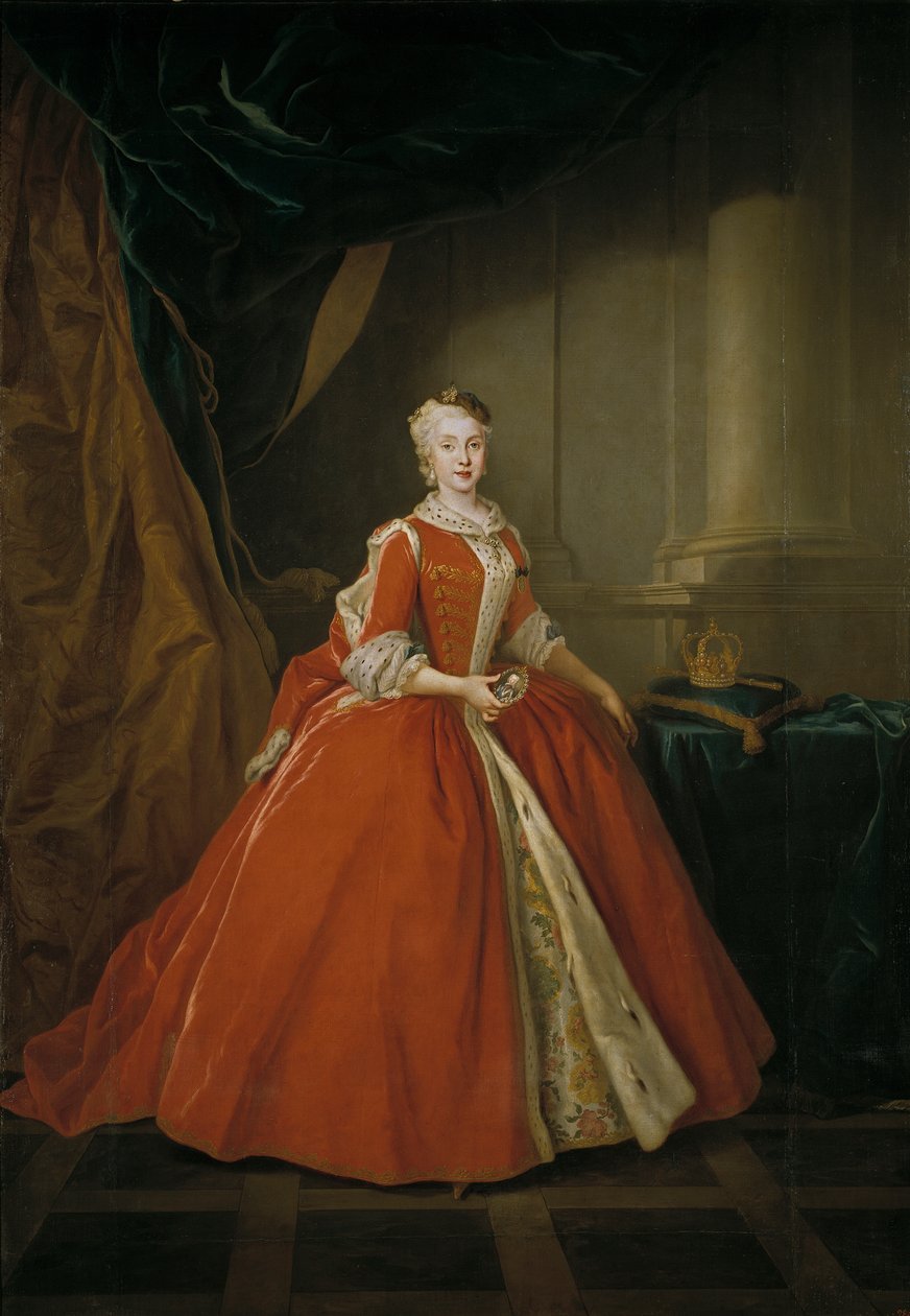 Maria Amalia av Sachsen av Louis de Silvestre