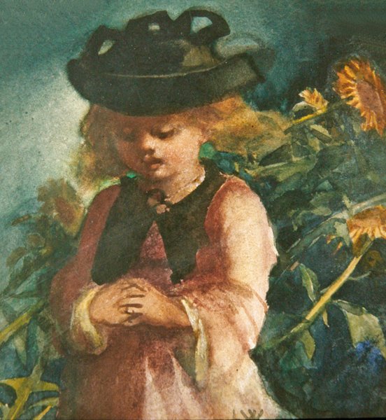 Dandylions, ca 1875 (akvarell på papper) av Louisa Anne Marchioness of Waterford
