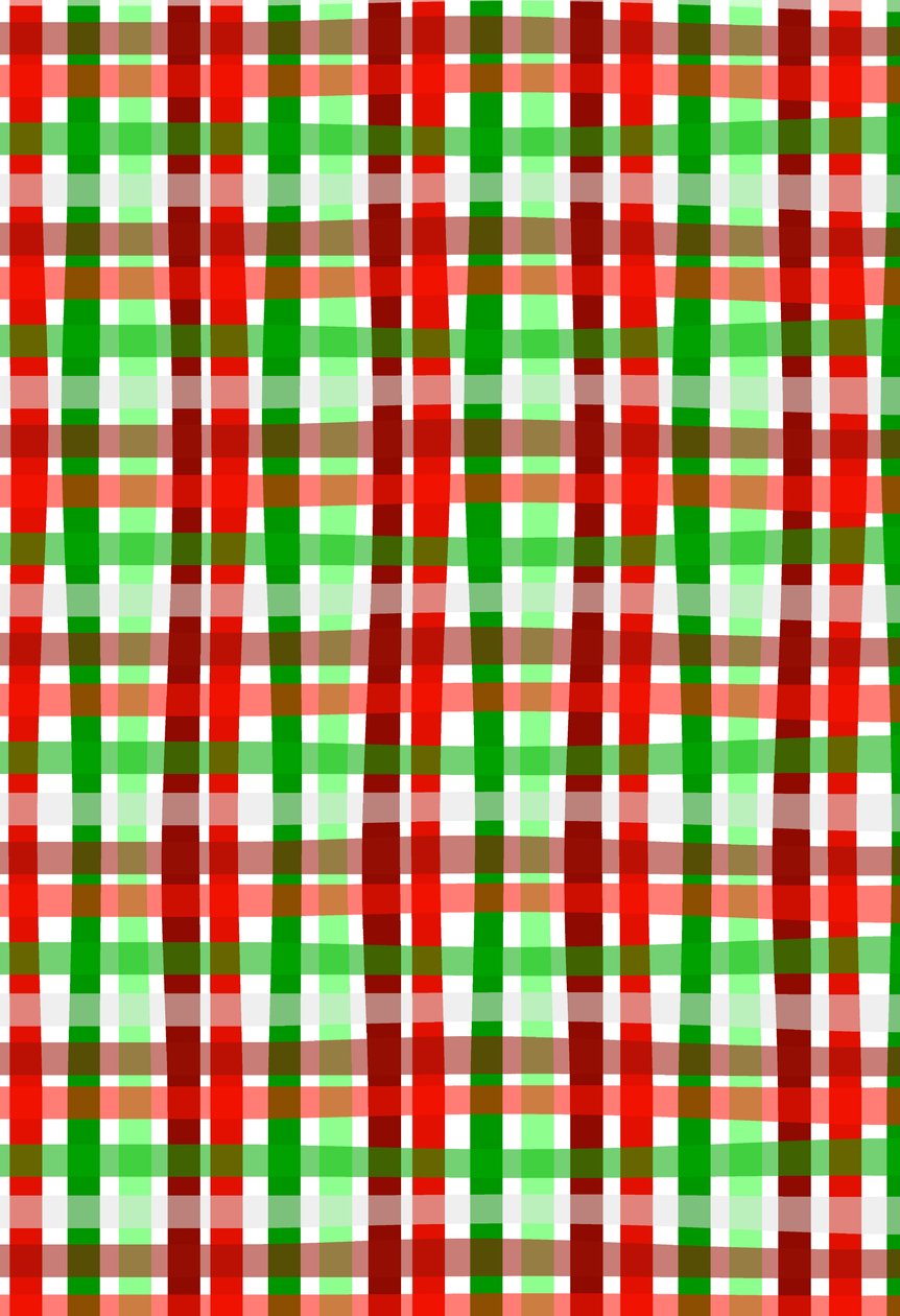 Christmas Wrap check, 2017, Digital Media av Louisa Hereford