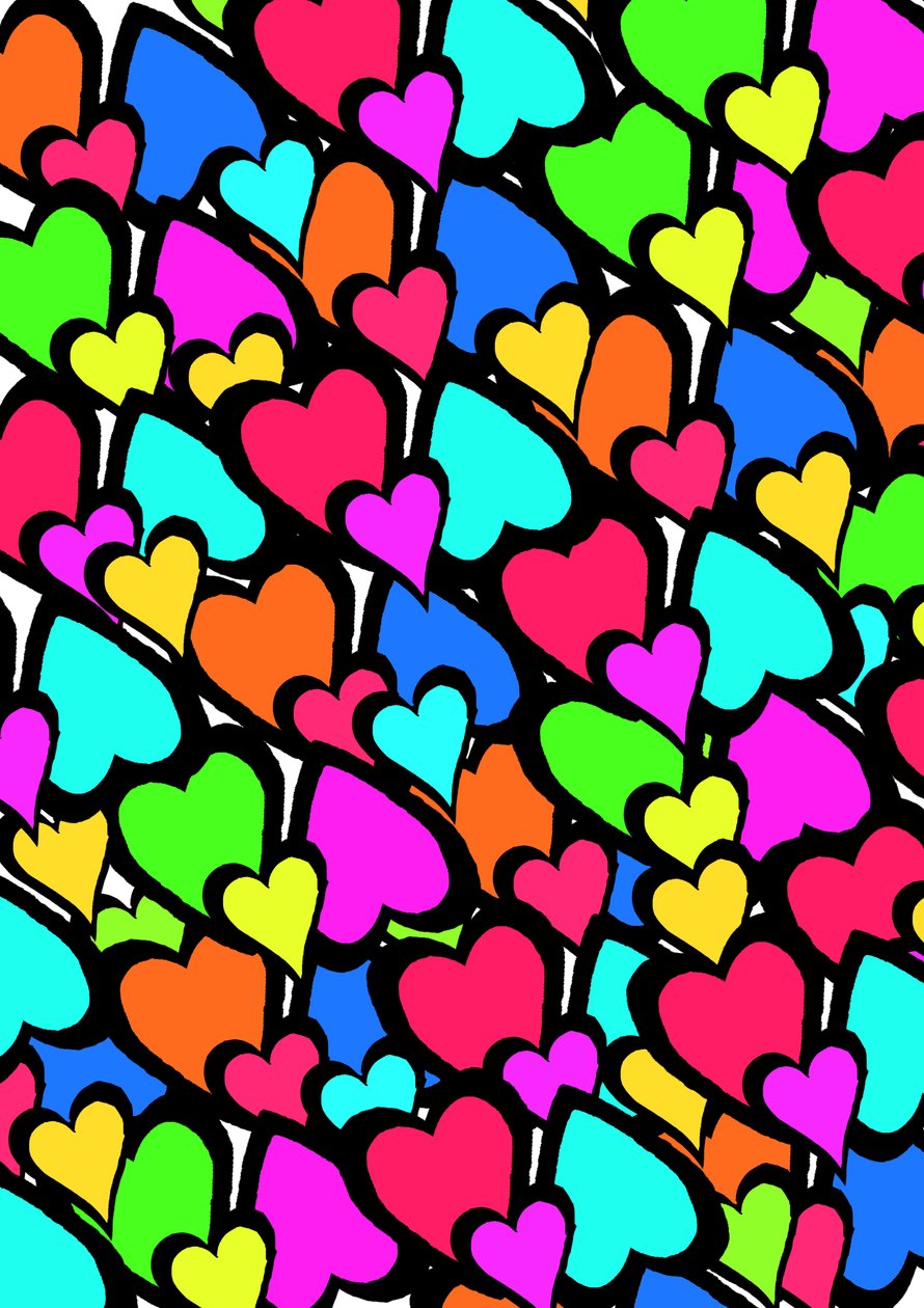 Hearts, 2011 (digitalt) av Louisa Hereford