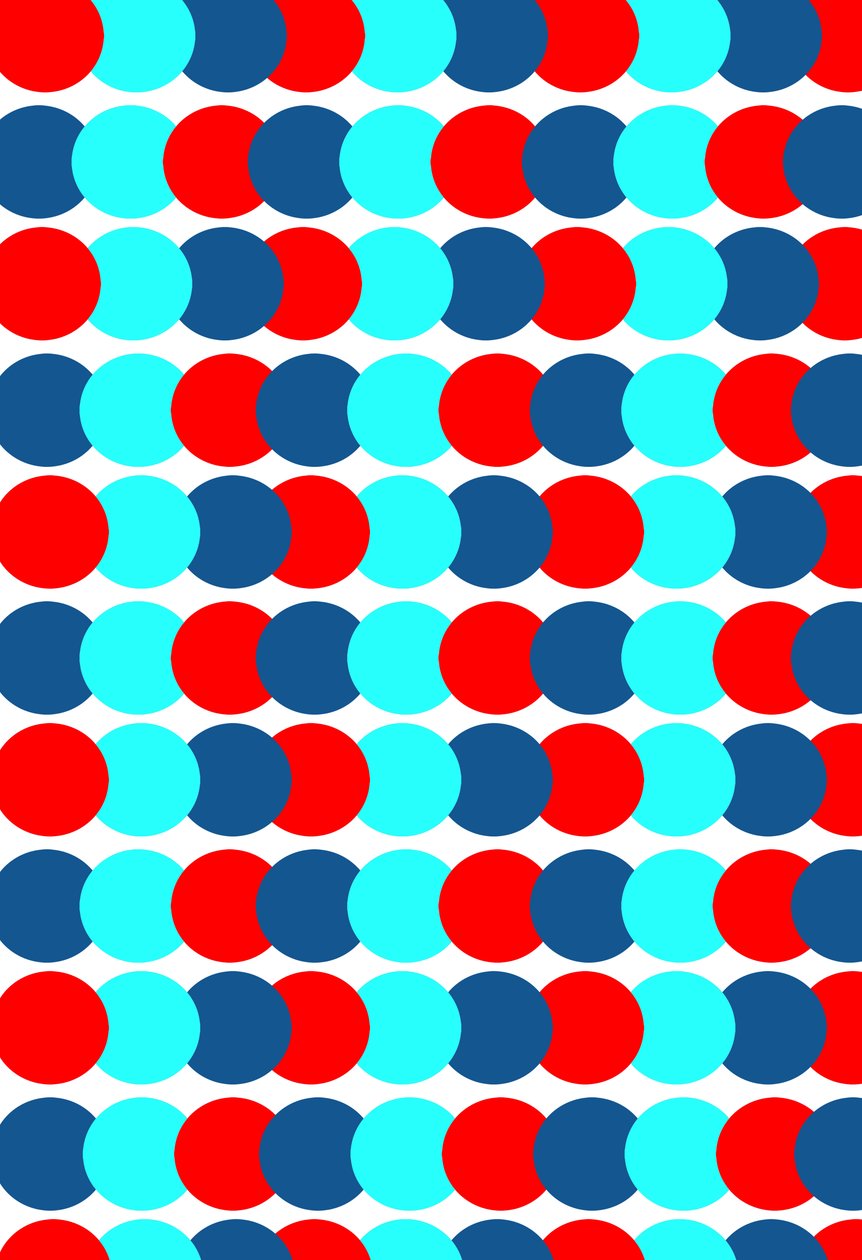 Fläckar i rad, 2015, Digital Media av Louisa Hereford