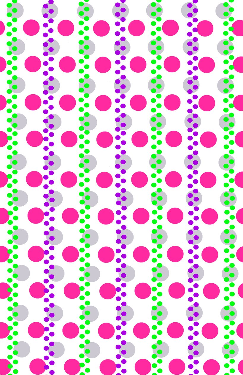 Spotty Stripe, 2014 (digitala medier) av Louisa Hereford