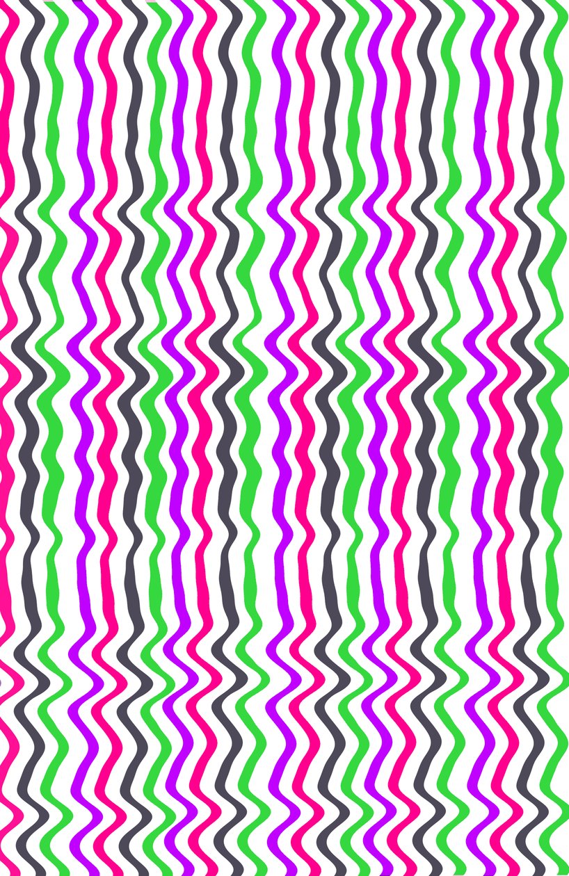 Wavy Stripe, 2014 (digitala medier) av Louisa Hereford