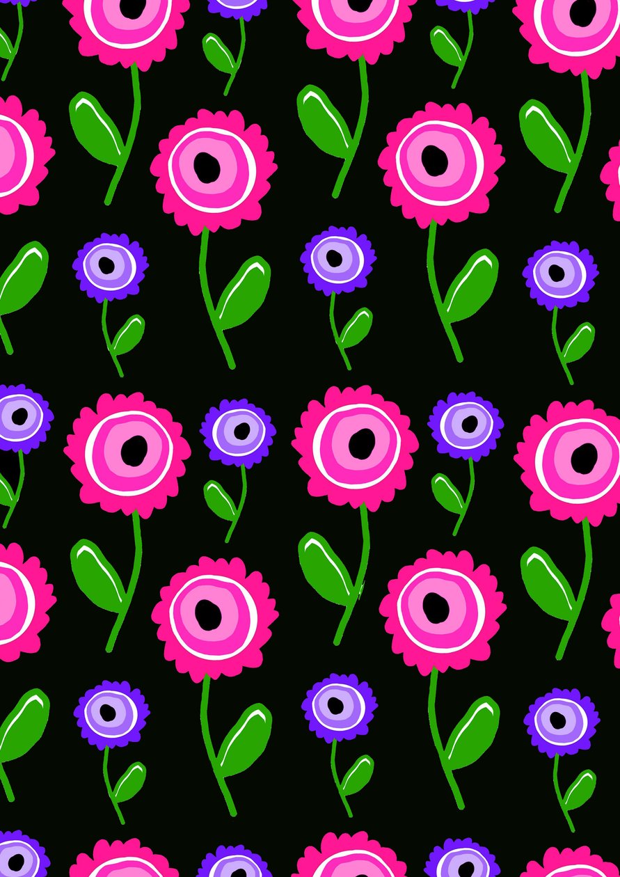 Unga blommor (digital) av Louisa Hereford