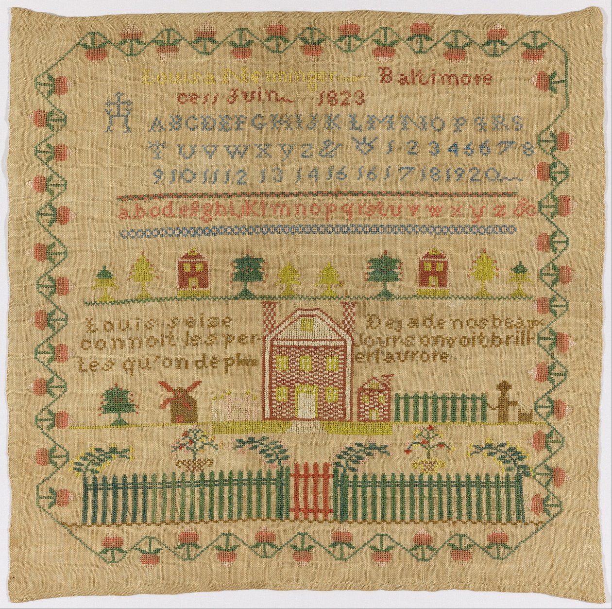 Sampler av Louisa Nenninger