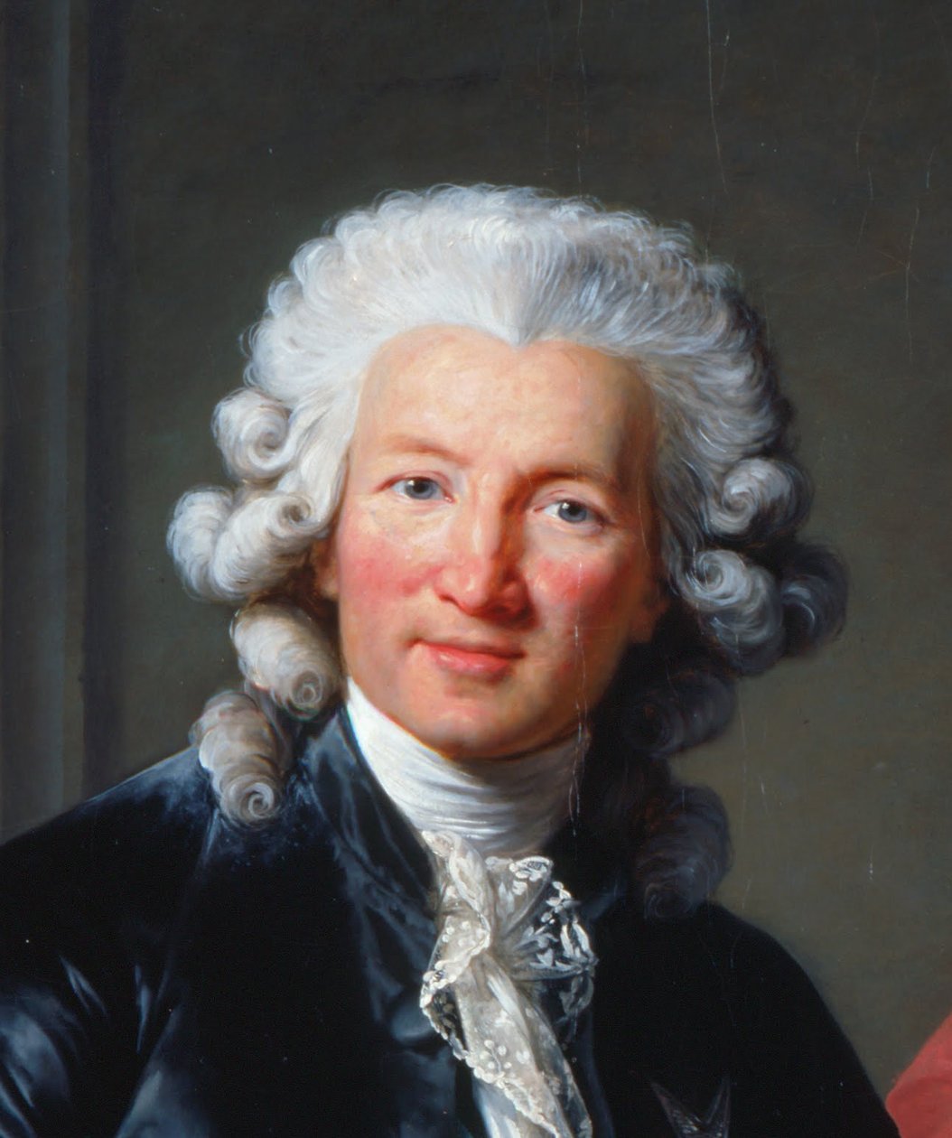 Portrait of Charles-Alexandre de Calonne 1734-1802  av Elisabeth Louise Vigee Lebrun