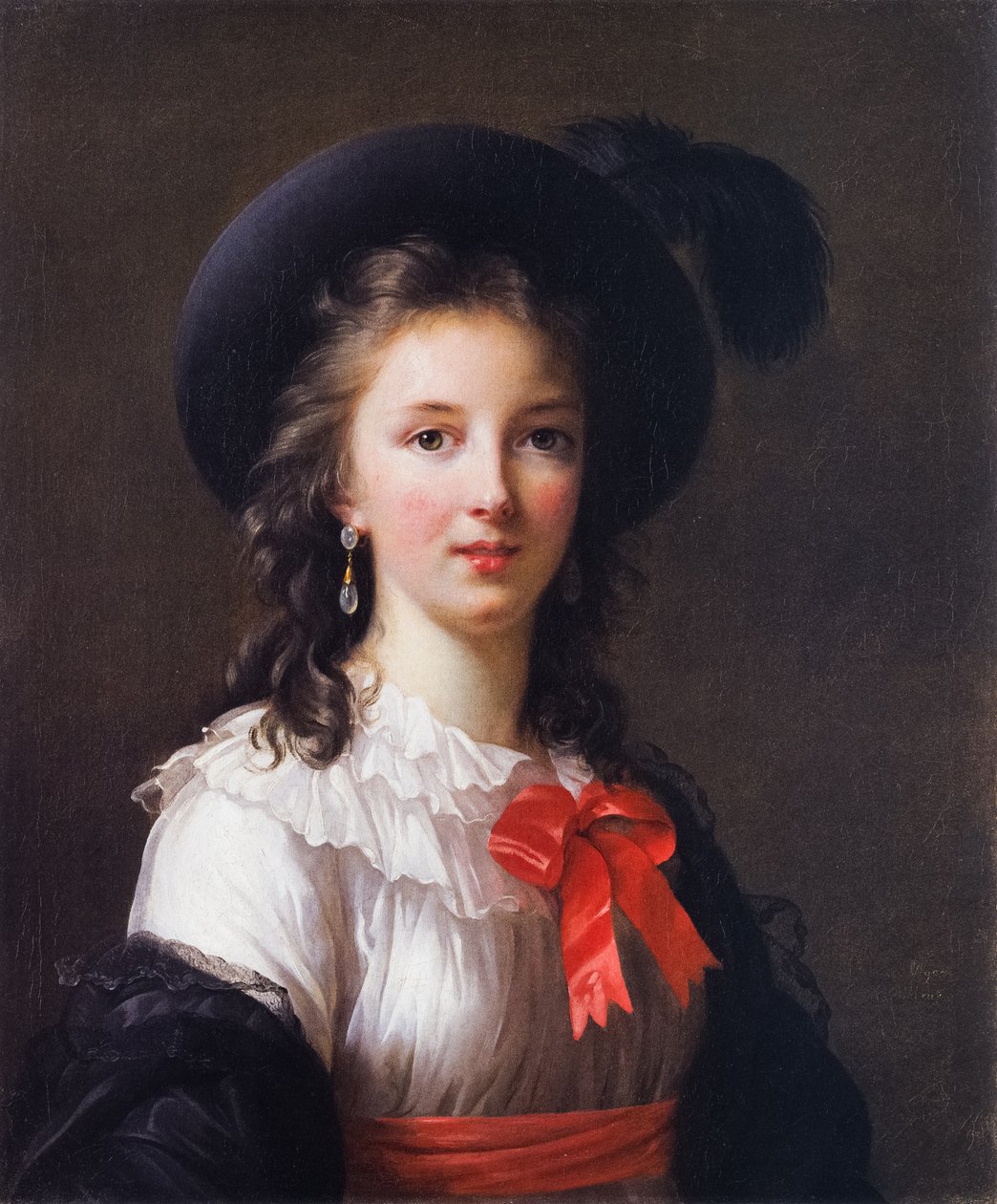 Self-portrait av Elisabeth Louise Vigee Lebrun