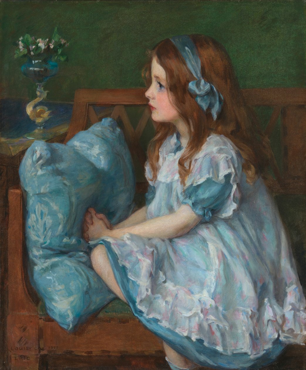 majblommor, 1911. av Louise Cox