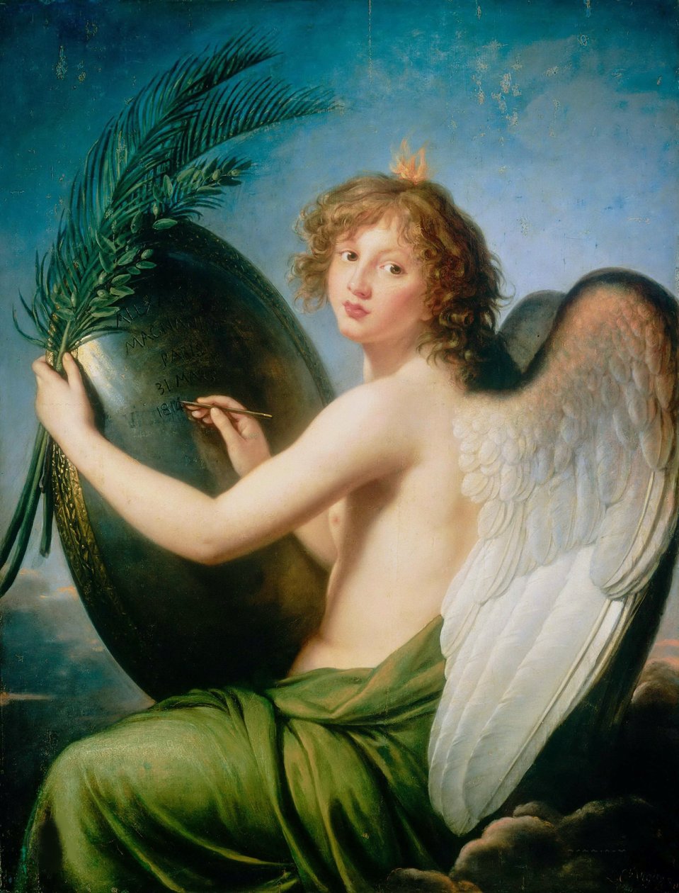 Alexander I:s geni, 1814. av Elisabeth Louise Vigee Lebrun