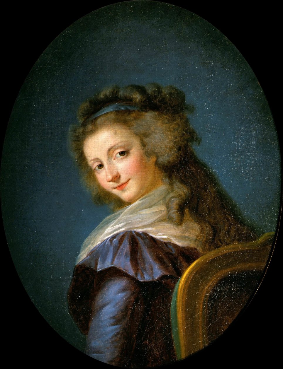 Porträtt av Adelaide de la Briche 1755-1844, 1790. av Elisabeth Louise Vigee Lebrun