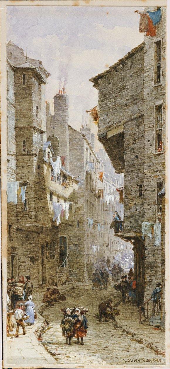 Gatubild i Edinburgh av Louise Ingram Rayner