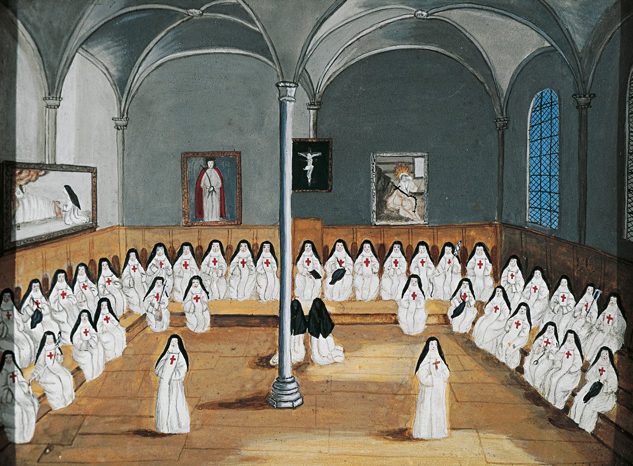 Port-Royal des Champs Abbey, kapitel av systrar av Louise Magdeleine Hortemels