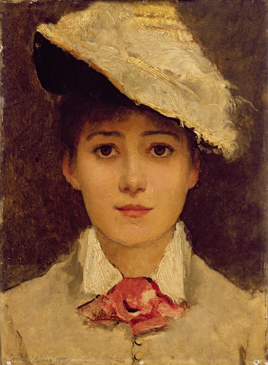 Självporträtt av Louise nee Goode Jopling