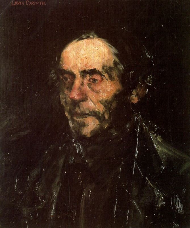  Alter Mannn av Lovis Corinth