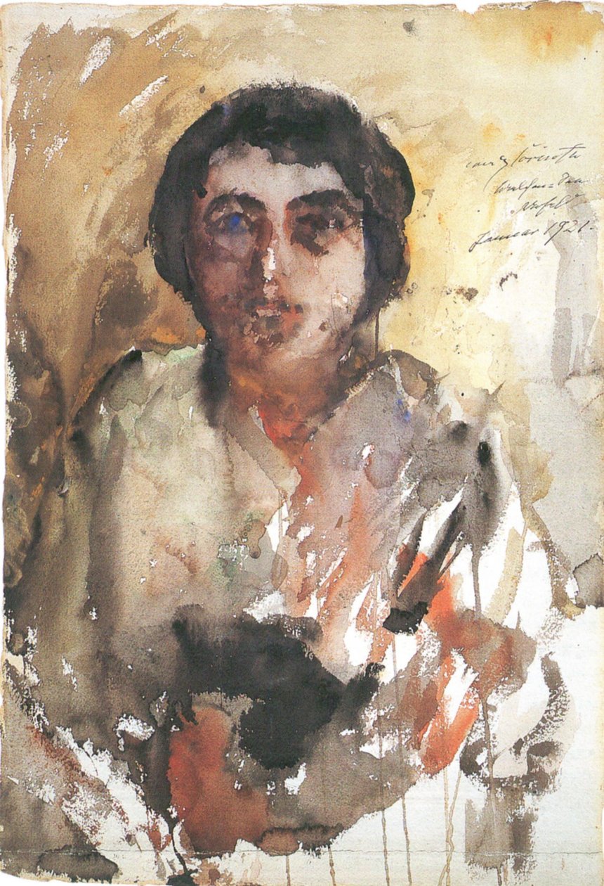  Bildnis Charlotte Berend-Corinth av Lovis Corinth