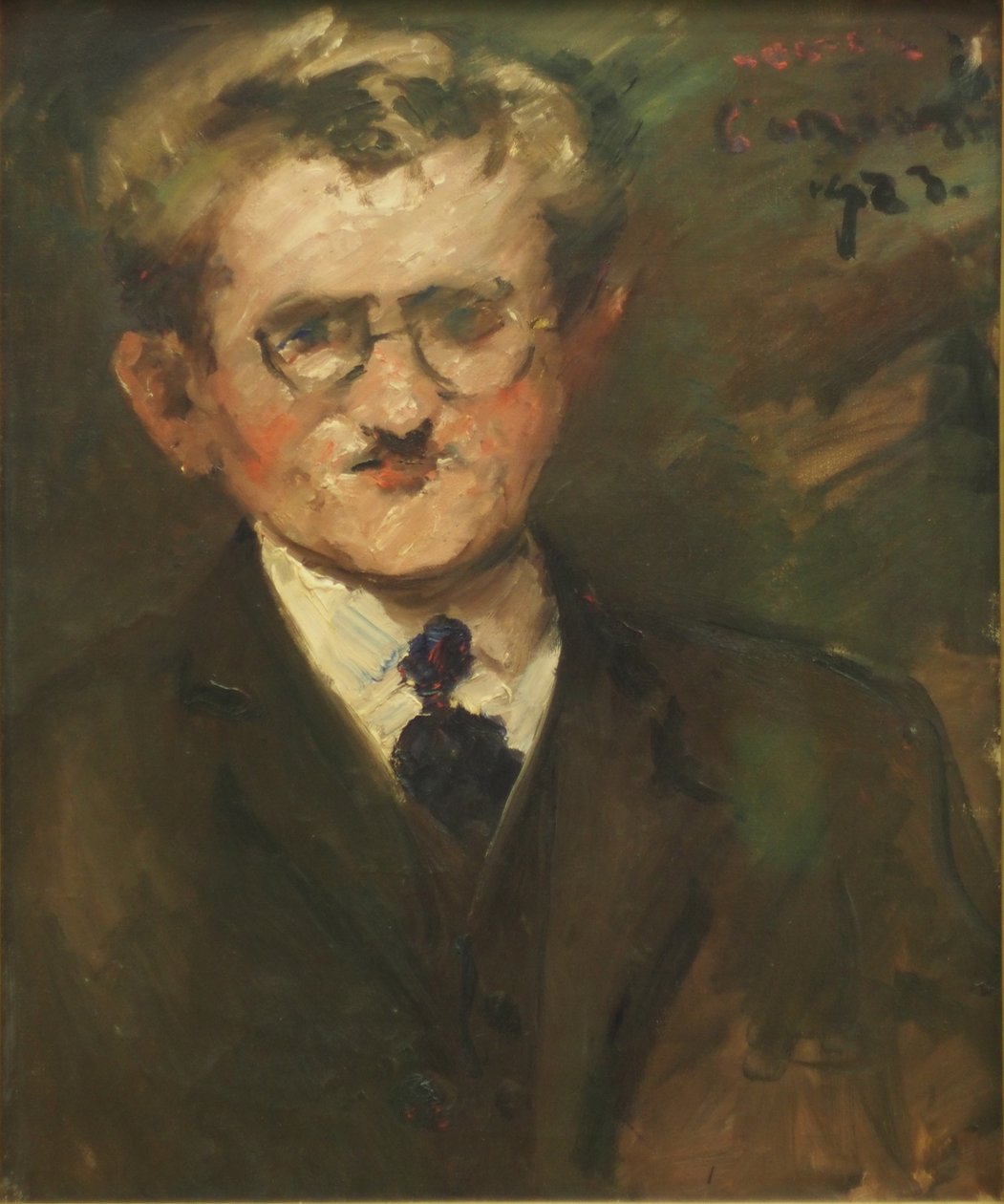  Bildnis des Professor Paul Hans Ohmert.n av Lovis Corinth