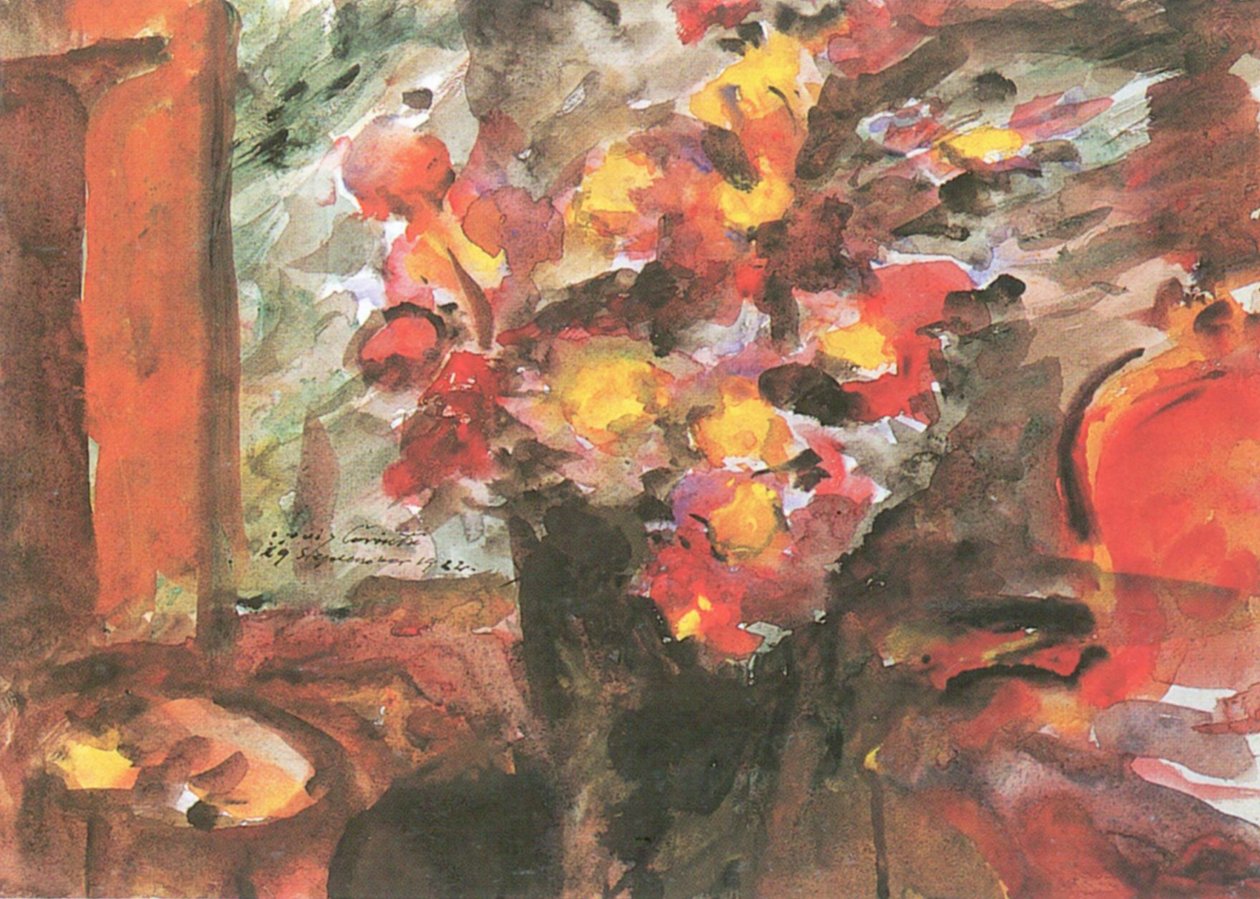  Blumenstilllebenn  av Lovis Corinth