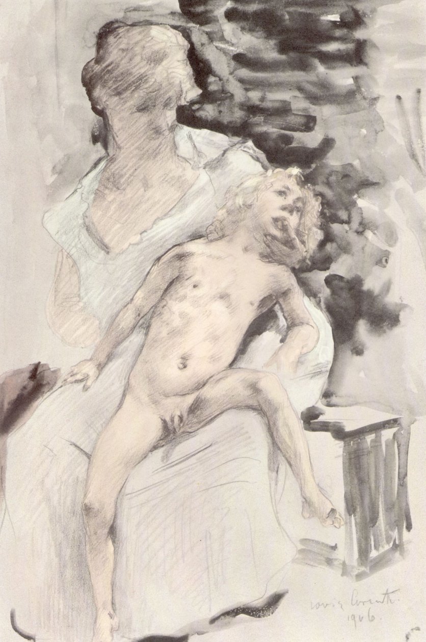 Die Jugend des Zeusn av Lovis Corinth