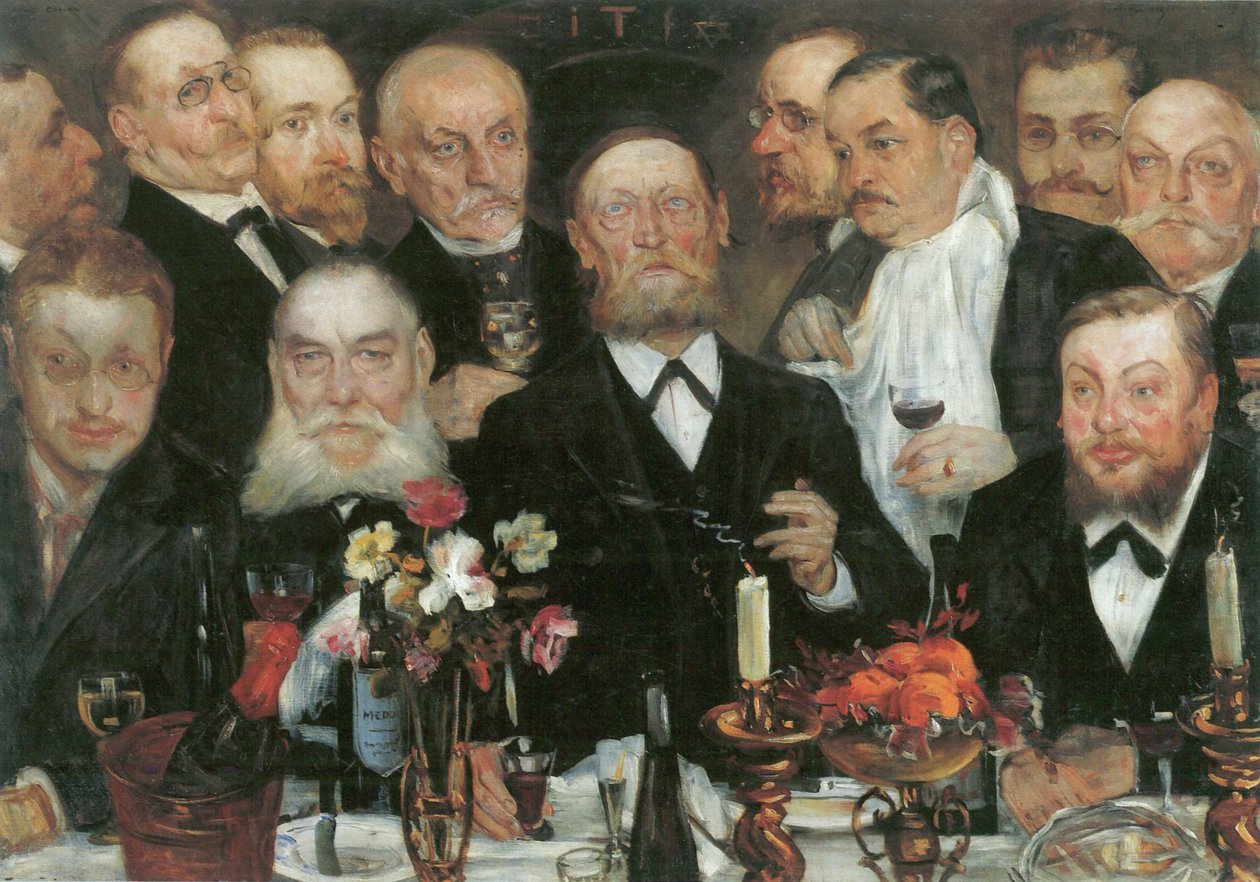  Die Logenbruder av Lovis Corinth