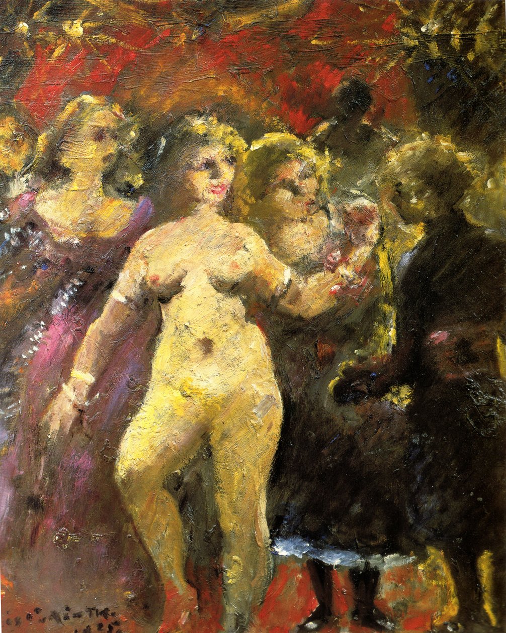  Die schone Frau Imperian  av Lovis Corinth