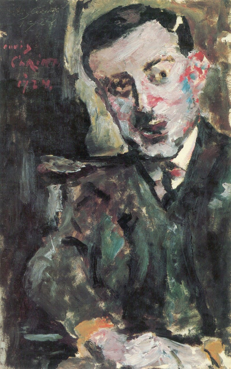  Dr. Arthur Rosin im Stuhln av Lovis Corinth
