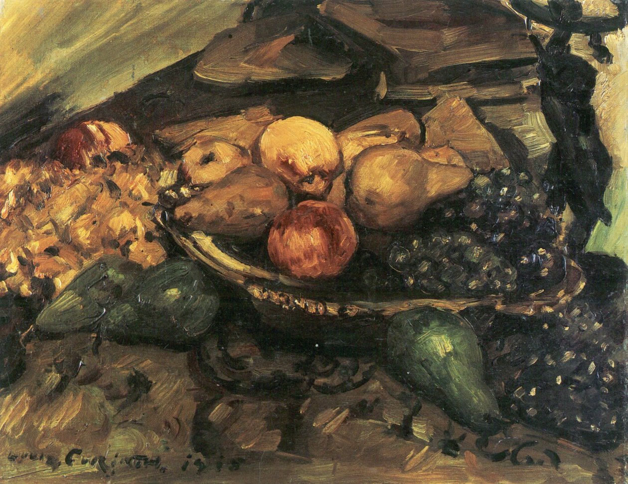  Fruchtestilllebenn av Lovis Corinth