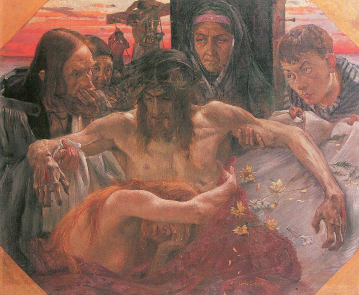  Kreuzabnahmen av Lovis Corinth