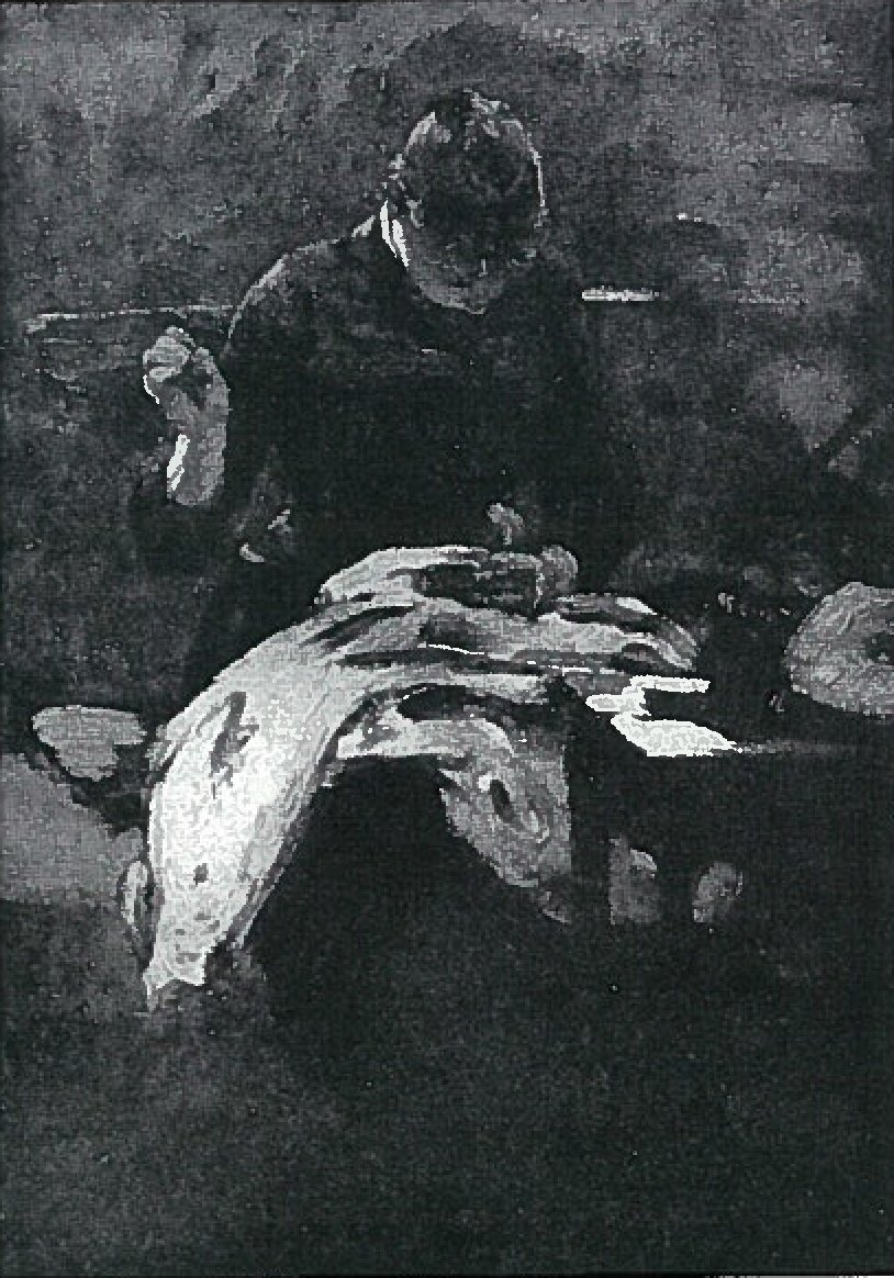  Nahendes Madchenn av Lovis Corinth