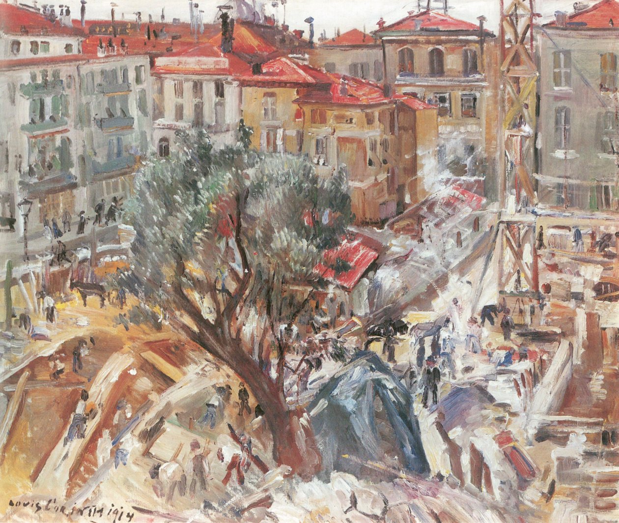 Neubau in Monte Carlon av Lovis Corinth